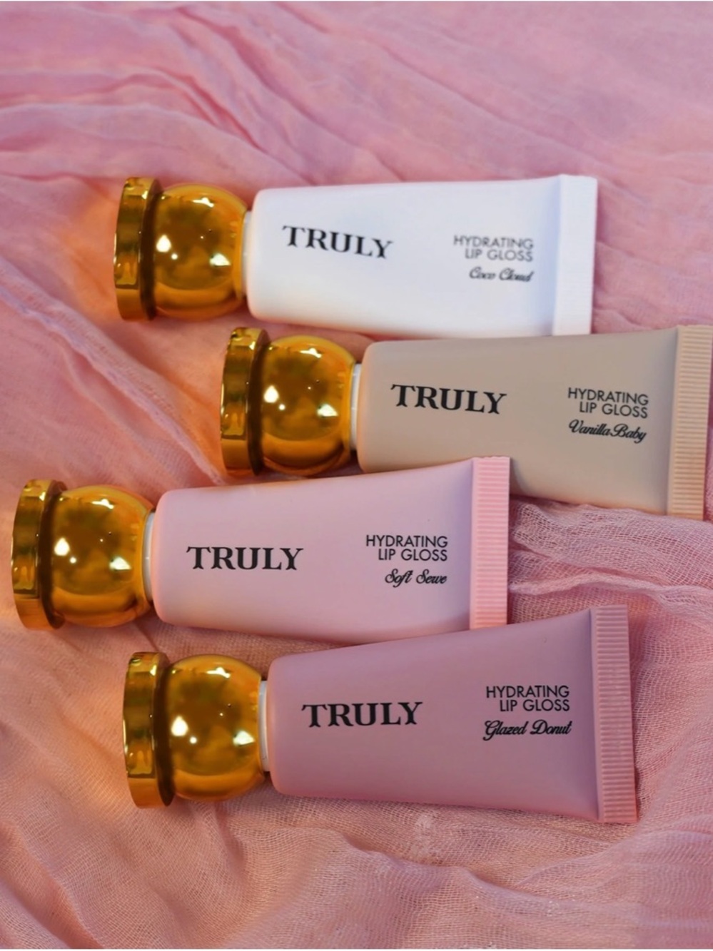 TRULY || Hydrating Lip Gloss Bundle - Set of 4 Brand New in Box!